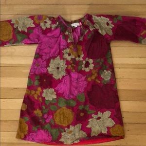 VGUC Pink Chicken dress sz 6 cotton